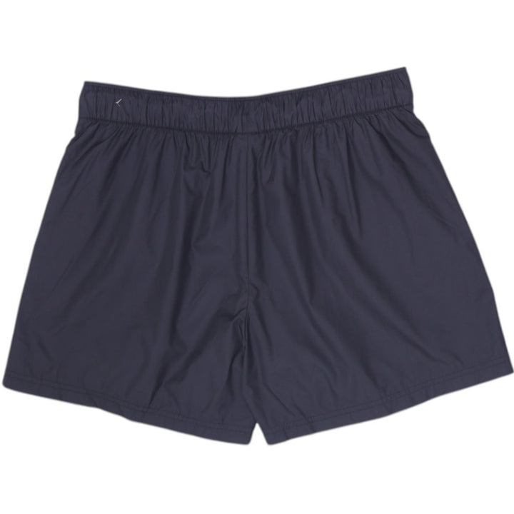 Mens Nike Solid Black Quick-Dry Swim Trunks Board Shorts Size Medium