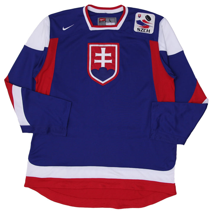 Mens Nike Team Slovakia National Hockey Jersey