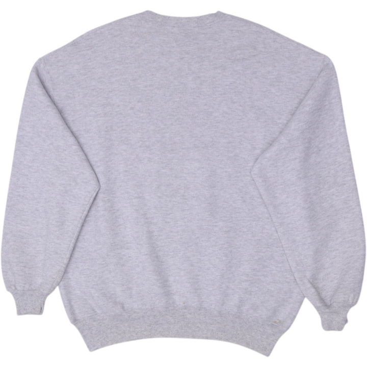 Vintage Mens Russell Athletic Sweatshirt Gray Toronto Blue Jays MLB Graphic | Migration_Sweatshirt - Side Vie | Fashion Rerun