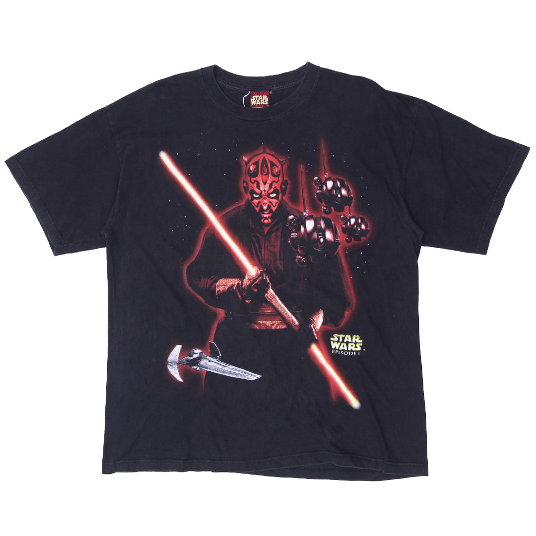 Mens Star Wars Episdoe 1 Movie T-Shirt - Fashion Rerun Vintage Migration_T-Shirt