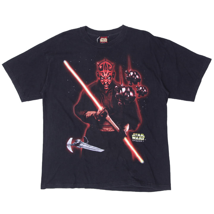 Mens Star Wars Episdoe 1 Movie T-Shirt - Fashion Rerun Vintage Migration_T-Shirt