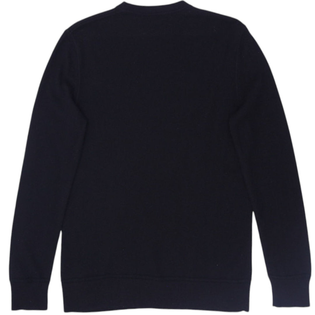 Mens Black 100% Cashmere Sweater