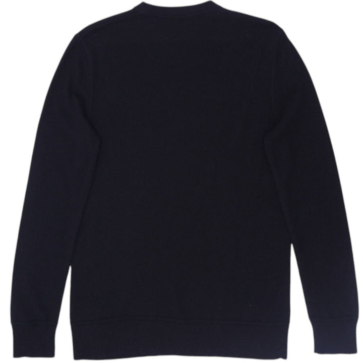 Mens Black 100% Cashmere Sweater