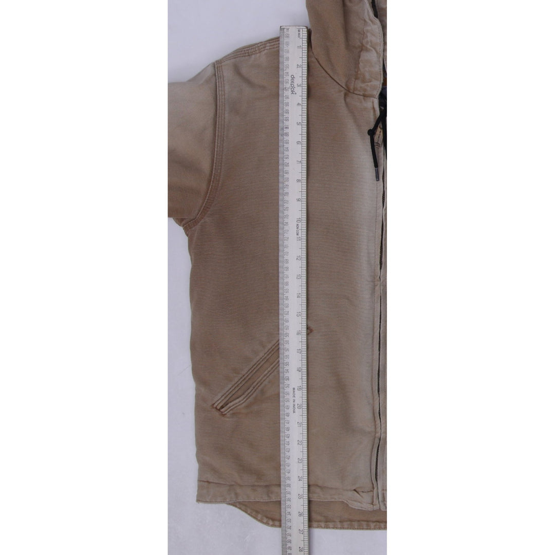 Vintage Carhartt 104392-BRN Sherpa-Lined Hooded Detroit Jacket Size S | Migration_Jackets WW Collection - Vie | Fashion Rerun