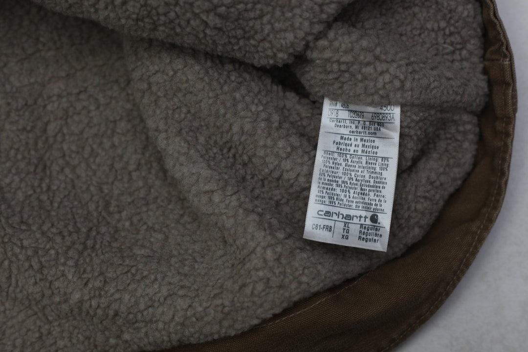 Mens Carhartt C61 FRB Fleece Lined Chore Jacket