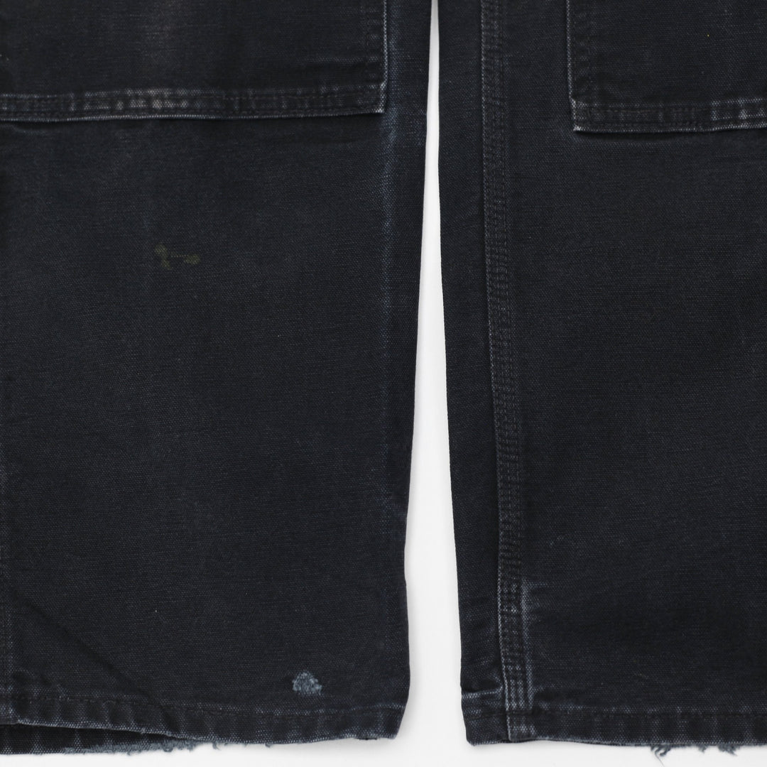 Vintage Carhartt B01-BLK Loose Original Fit Double Knee Made In USA Pants
