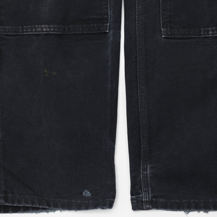 Vintage Carhartt B01-BLK Loose Original Fit Double Knee Made In USA Pants
