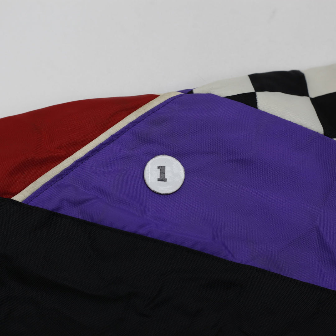 Vintage Mens Choko Hot Rider Jacket Black Checkered | Migration_Jackets - View 6 | Fashion Rerun