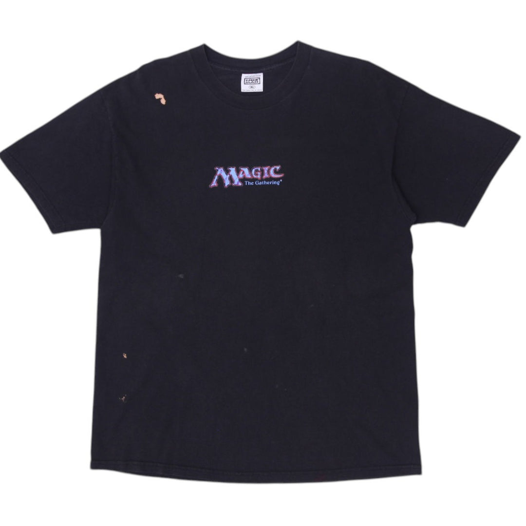 Vintage 90s Nice Man Magic The Gathering T-shirt Made in USA Size XL | Migration_T-Shirts | Fashion Rerun