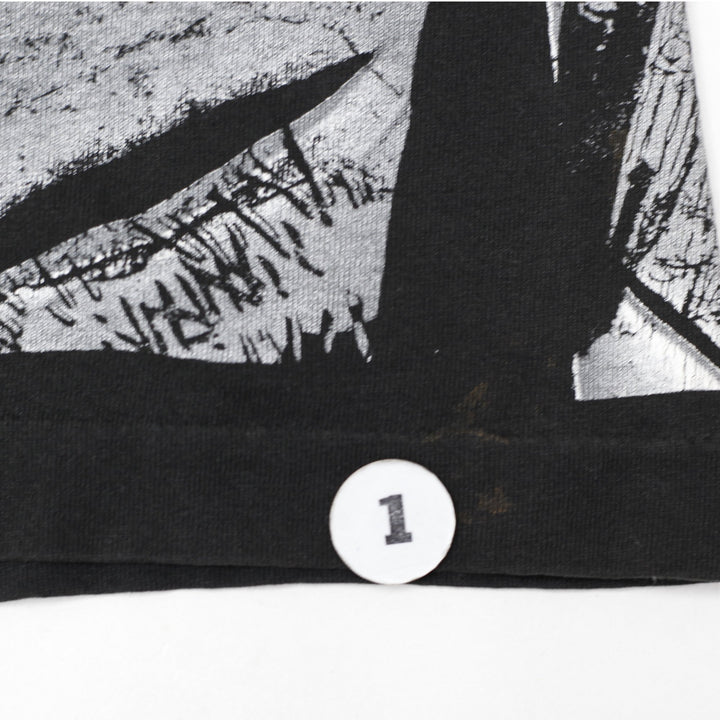 Vintage Mens Fruit of the Loom T-Shirt Black Wolf Graphic Nature | Migration_T-Shirts - Detail View | Fashion Rerun