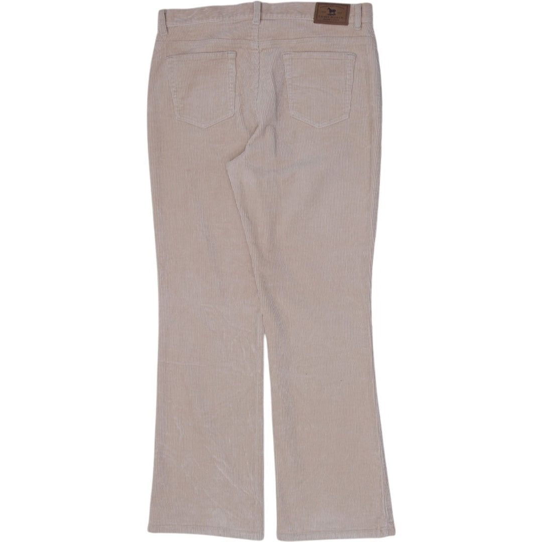 Lauren Jeans Co. Ralph Lauren Women's Beige Corduroy Pants Size 10
