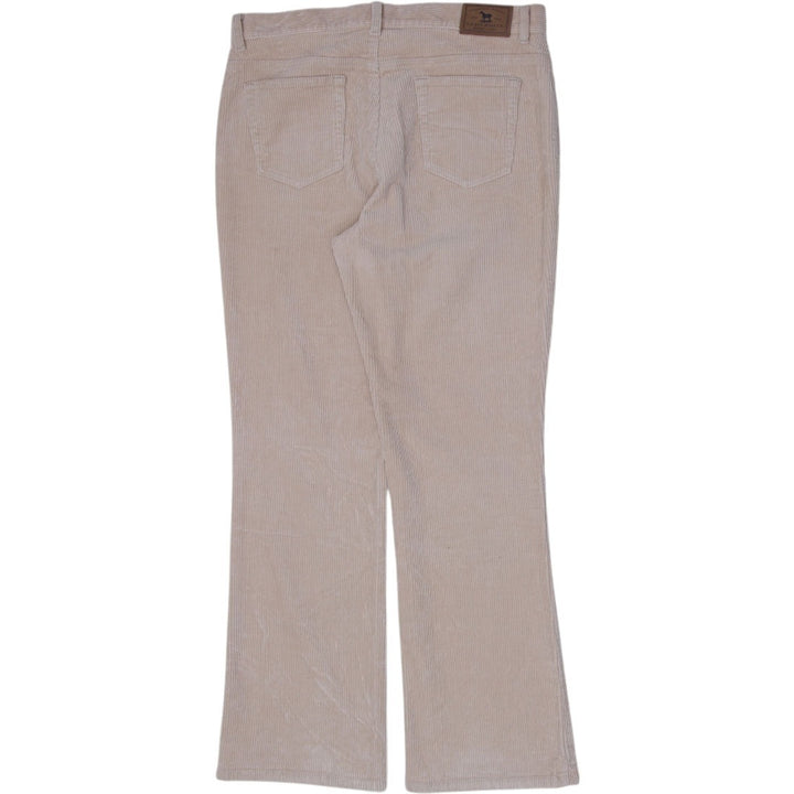 Lauren Jeans Co. Ralph Lauren Women's Beige Corduroy Pants Size 10