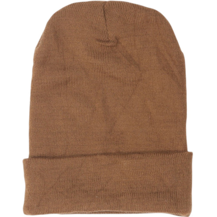 Mens Carhartt A18 BRN Brown One Size Fits All Beanie