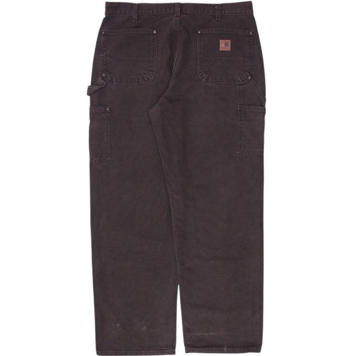 Mens Carhartt Canvas Utility Workwear Cargo Pants Size 36x30 | Migration_Pants - Side View | Fashion Rerun