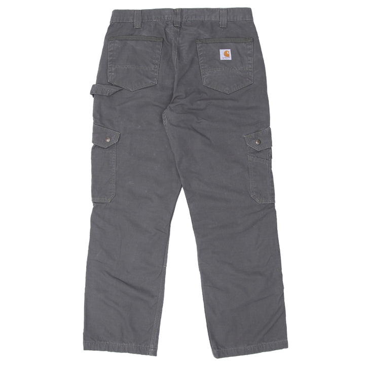 Mens Carhartt Relaxed Fit Plaid Lined Ripstop Cargo Pants - Fashion Rerun Vintage Migration_Pants