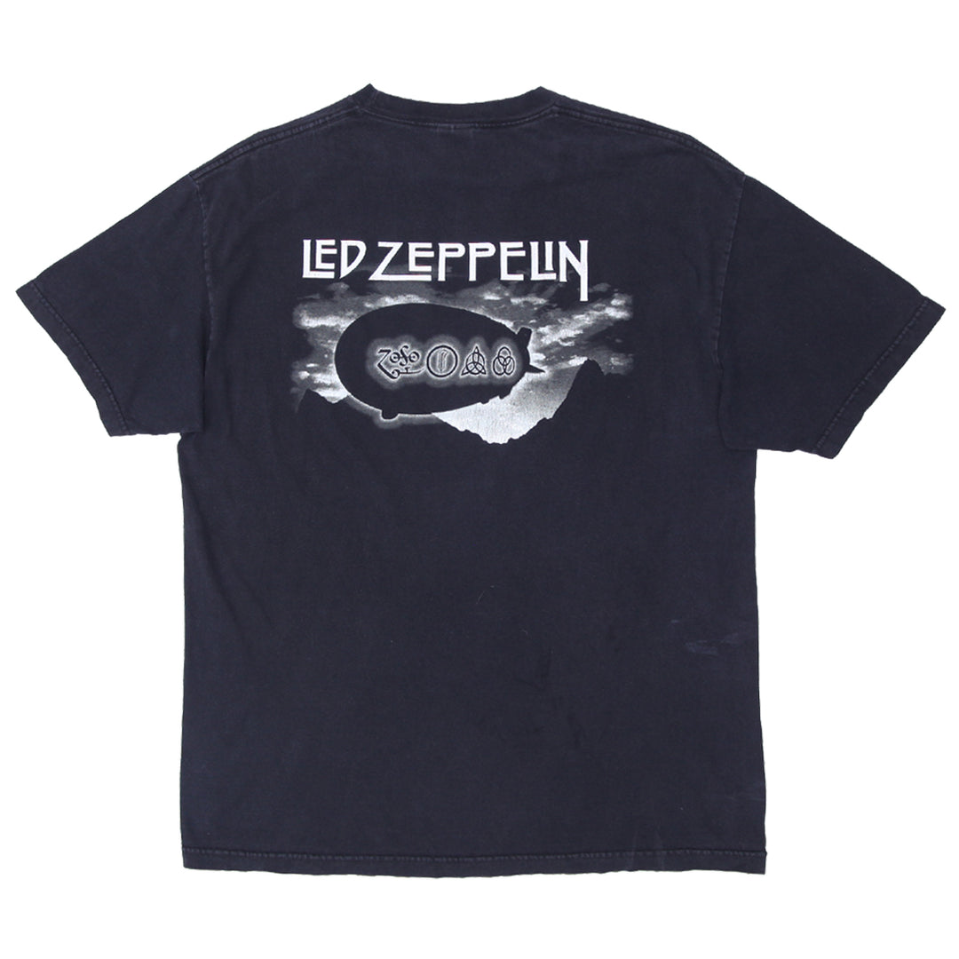 Vintage Led Zeppelin Zoso Band T-Shirt Black AAA XL - Fashion Rerun Vintage Migration_T-Shirt