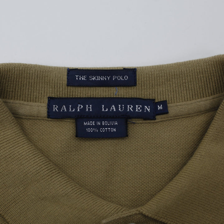 Polo Ralph Lauren Skinny Long Sleeve Cotton Shirt Size M | Migration_T-Shirts - Back View | Fashion Rerun