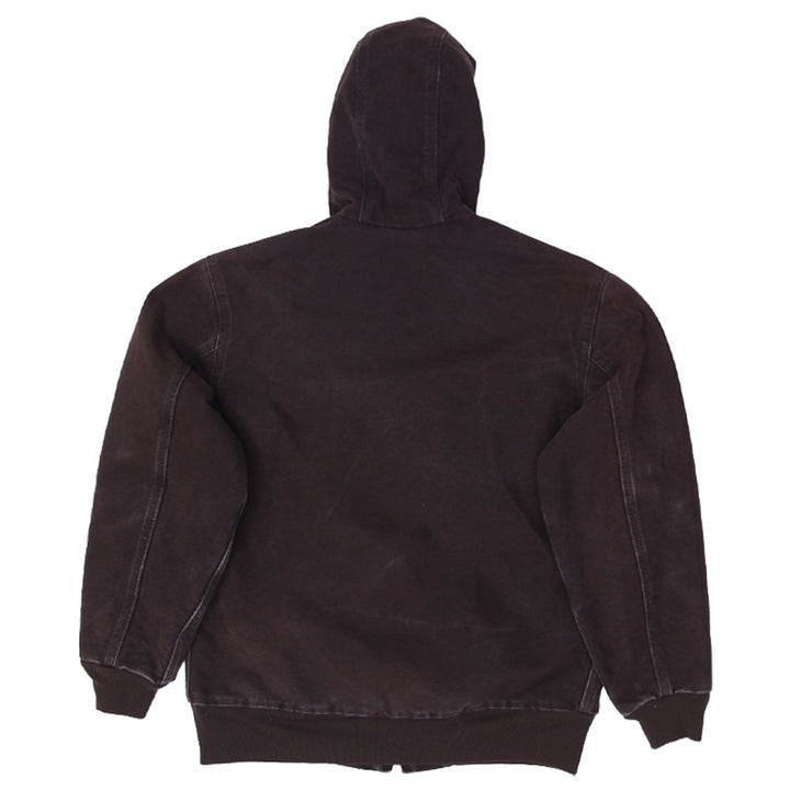 Ladies Carhartt WJ130 DKB Full Zip Hooded Workwear Jacket