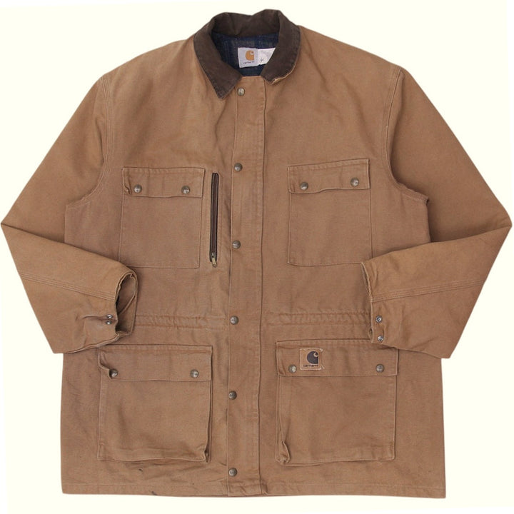 Vintage Carhartt PB1106 Blanket-Lined Chore Coat Workwear Jacket XL | Migration_Jackets WW Collection | Fashion Rerun