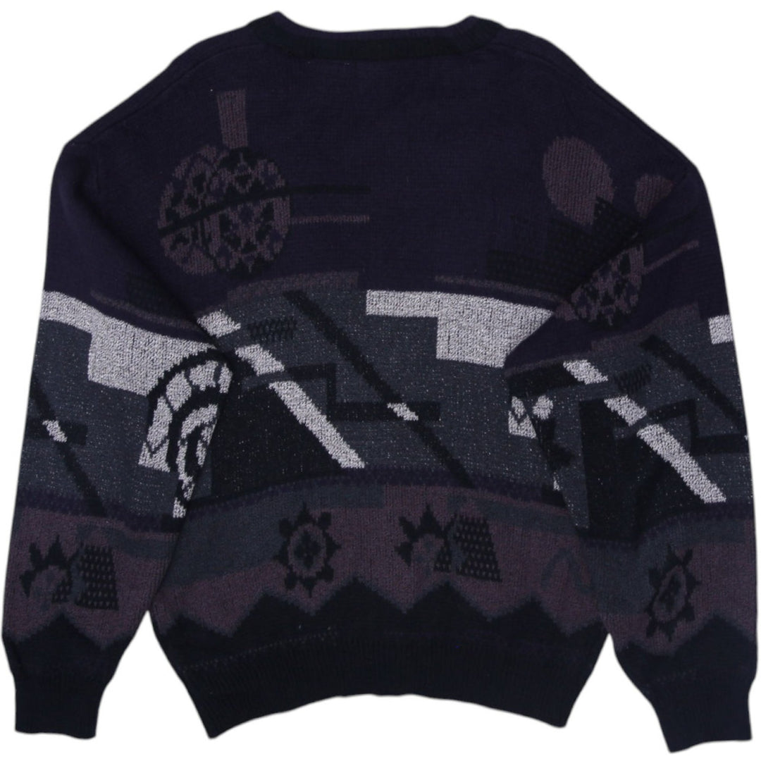Vintage Nino Foriers By Randy River Cardigan Sweater Geometric Knitwear Medium | Migration_Jumper & Knitwear | Fashion Rerun