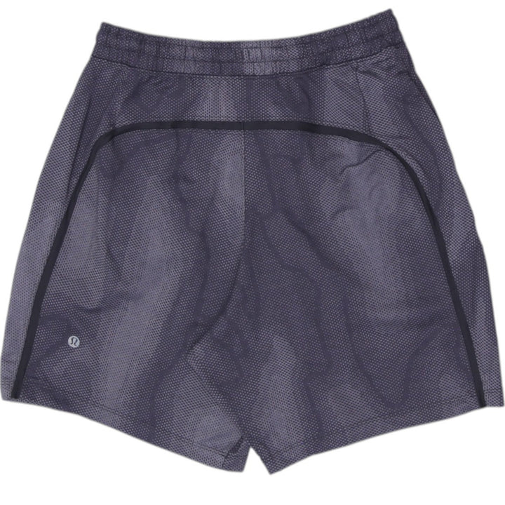 Mens Lululemon Jacquard Elastic Waist Athletic Shorts Size S