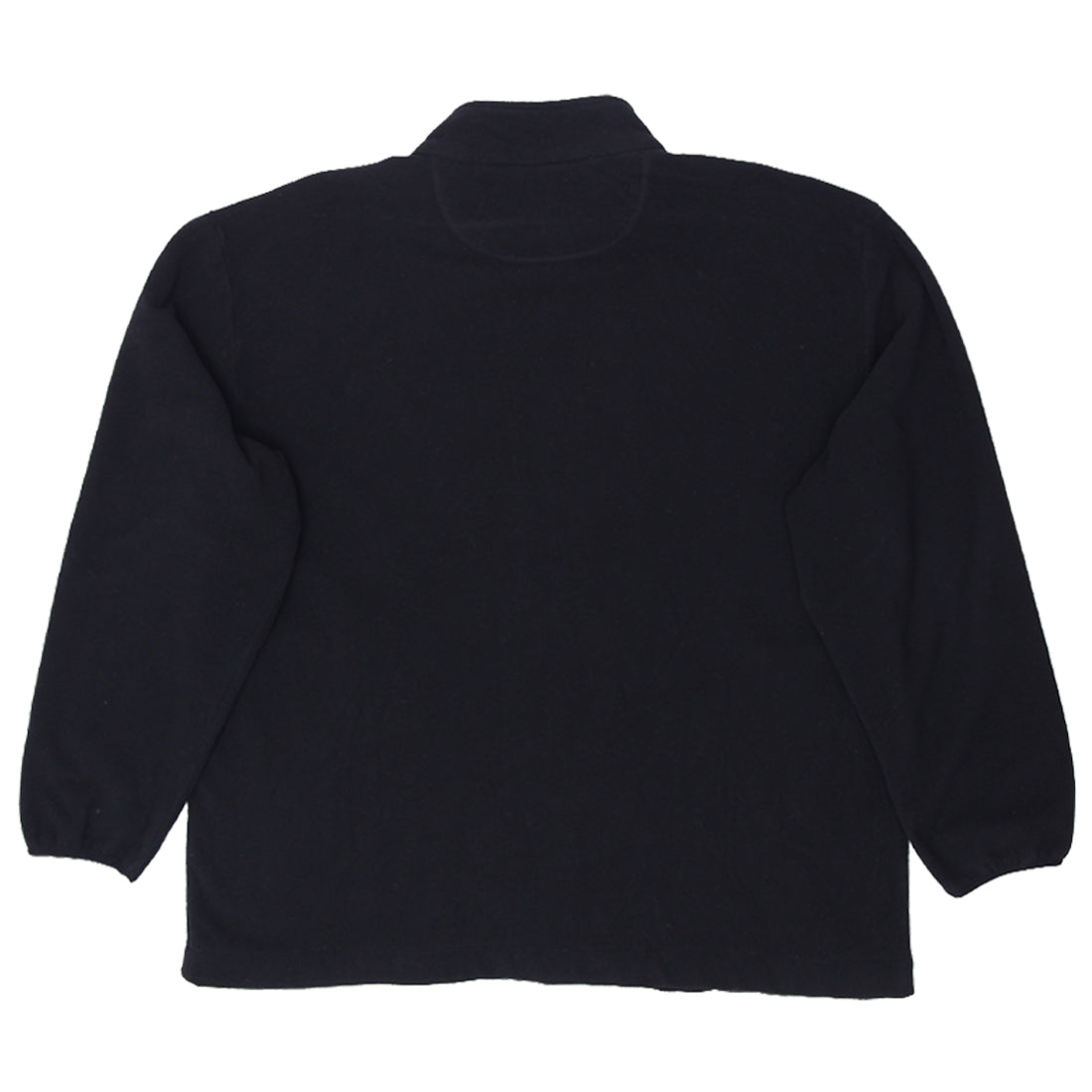 Shop Vintage Chaps Ralph Lauren Fleece Full Zip Jacket Black Size
