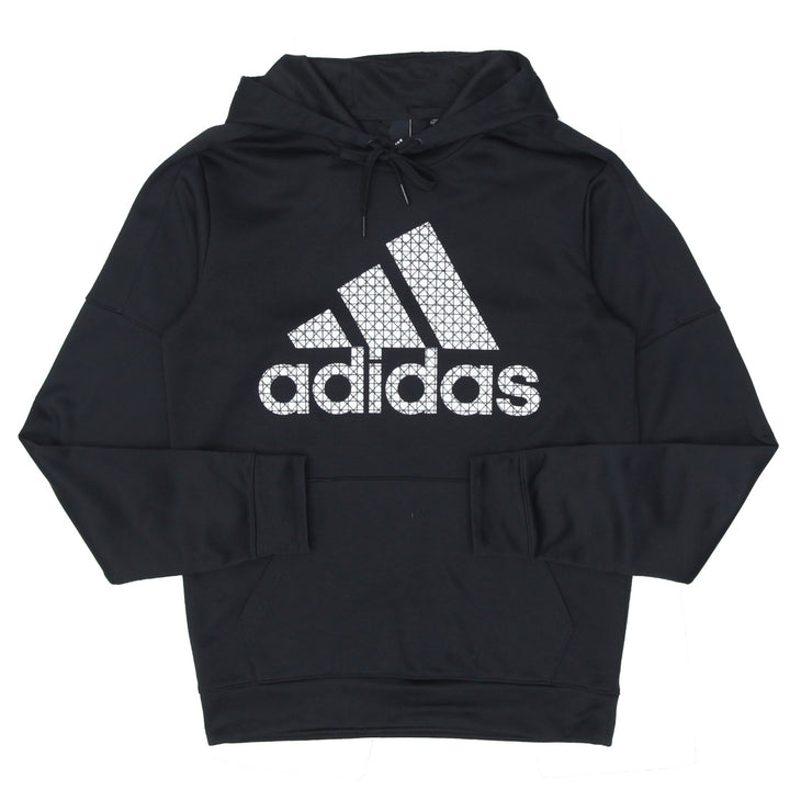 Mens Adidas Black Pullover Hoodie
