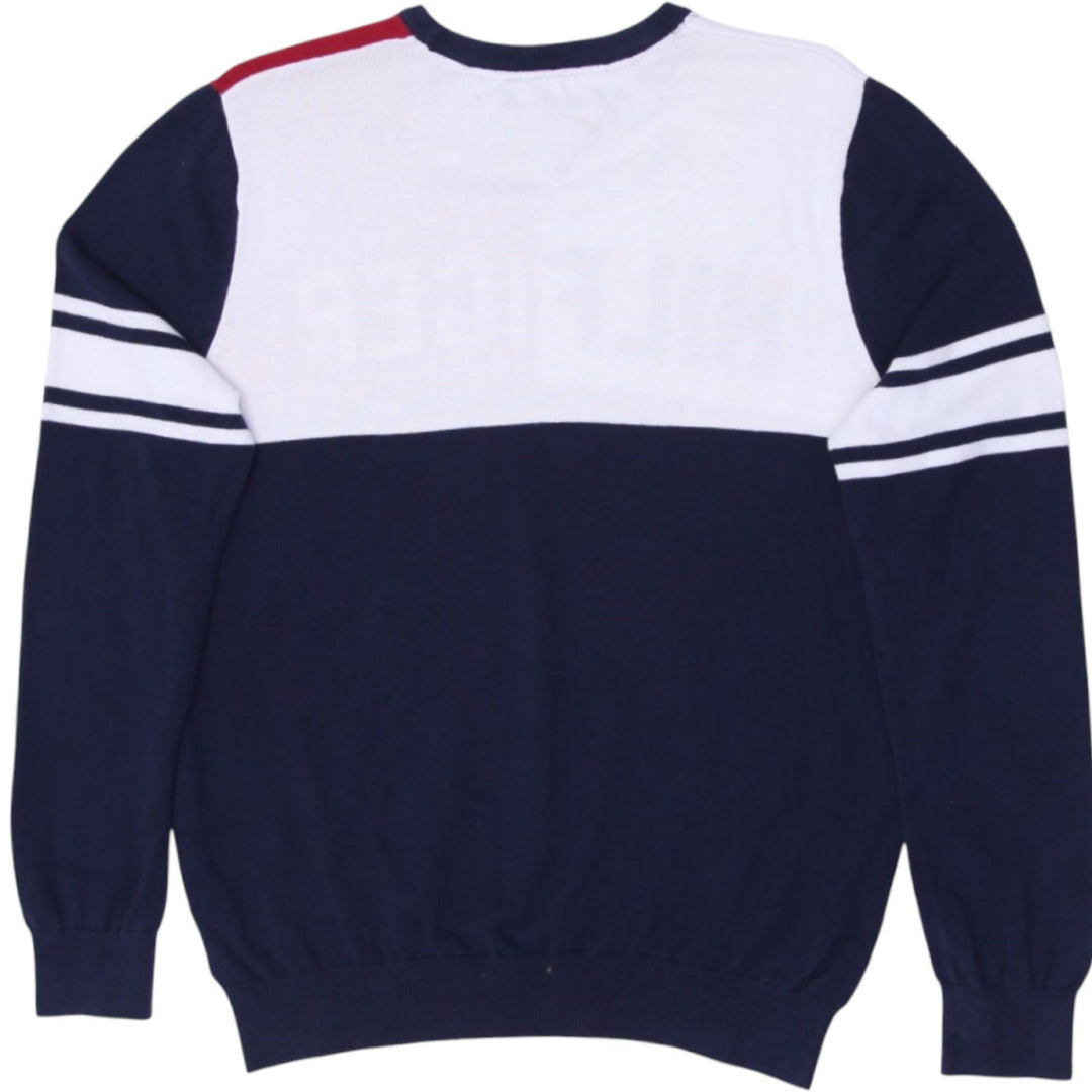 Mens Tommy Hilfiger Color Block Crewneck Sweater | Migration_Jumper & Knitwear - Side View | Fashion Rerun