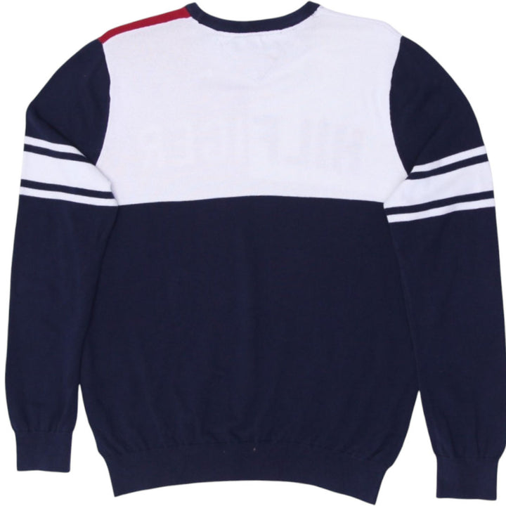 Mens Tommy Hilfiger Color Block Crewneck Sweater | Migration_Jumper & Knitwear - Side View | Fashion Rerun