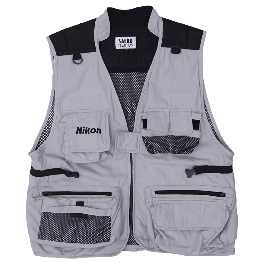 Shop Vintage Safro PhoTOVS Nikon Embroidered Photographers Vest