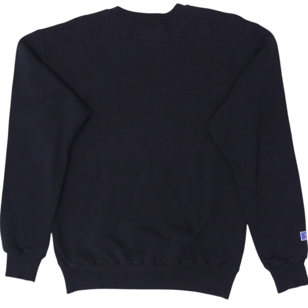 Vintage Russell Athletic Made In USA Black Crewneck Sweatshirt
