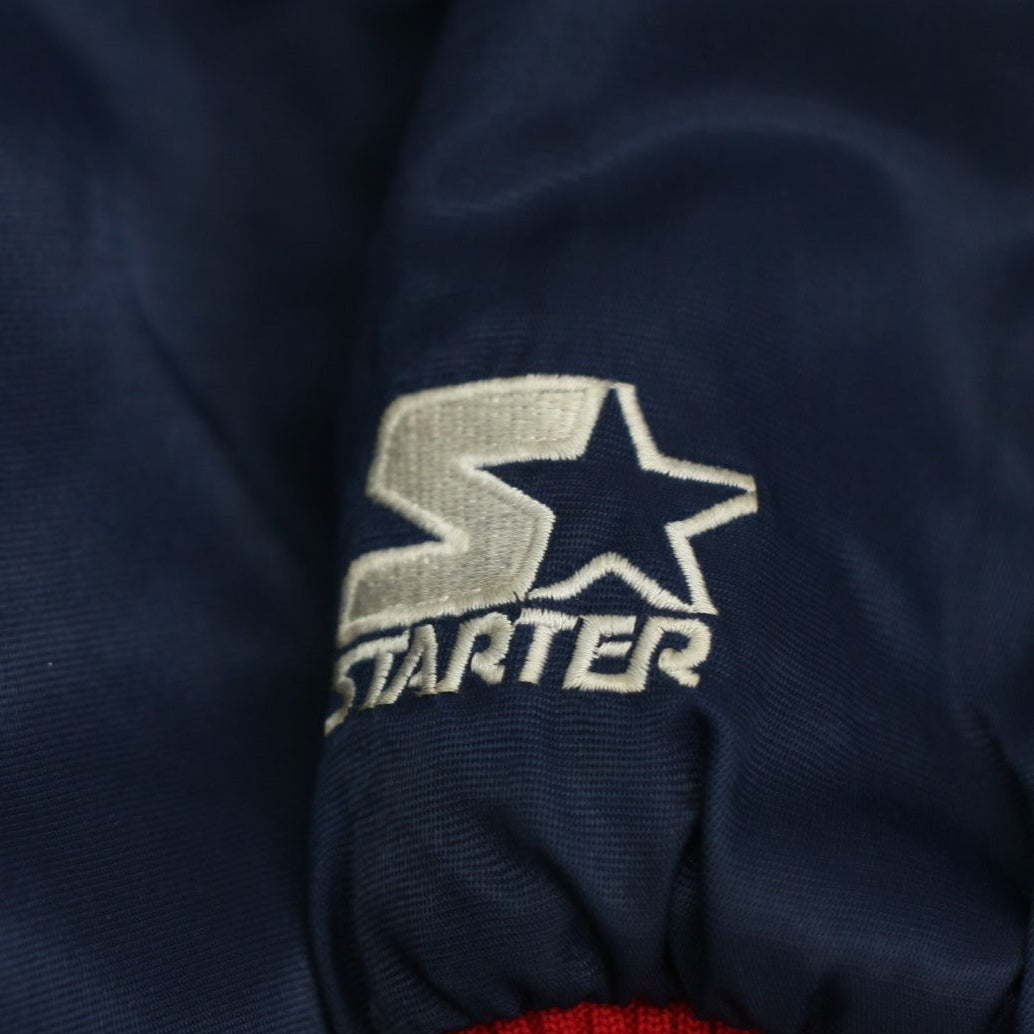 Vintage Cleveland Indians Starter Jacket Satin Bomber Men