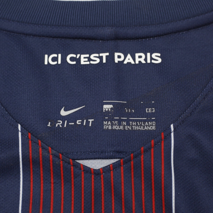 2016-2017 Nike Dri-Fit Paris Saint Germain Soccer Jersey Size XXL | Migration_Jerseys - Back View | Fashion Rerun