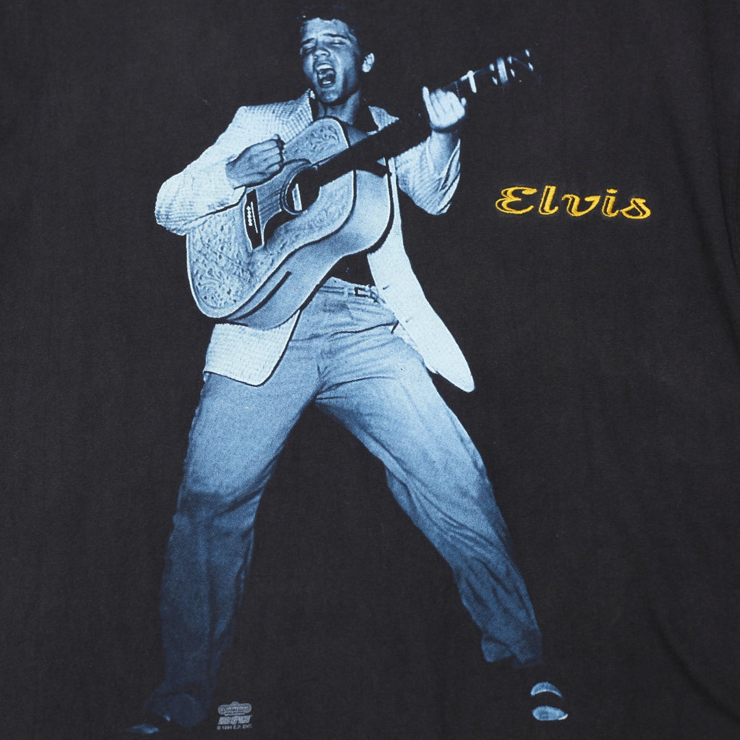 Vintage 1994 Mens Elvis Music Graphic T-Shirt Size L | Migration_T-Shirts - View 6 | Fashion Rerun