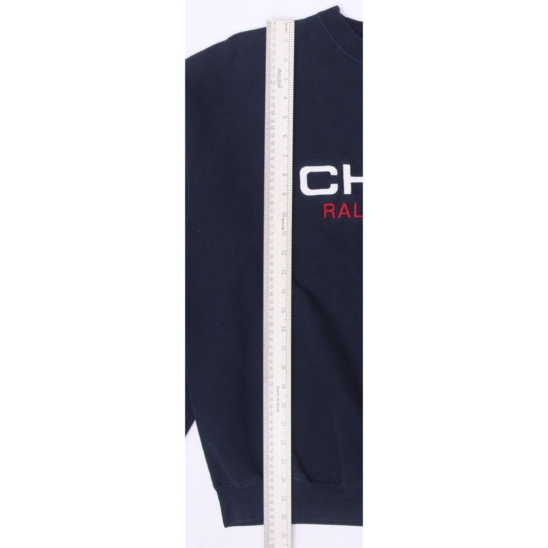 Mens Embroidered Chaps Ralph Lauren Crewneck Sweatshirt