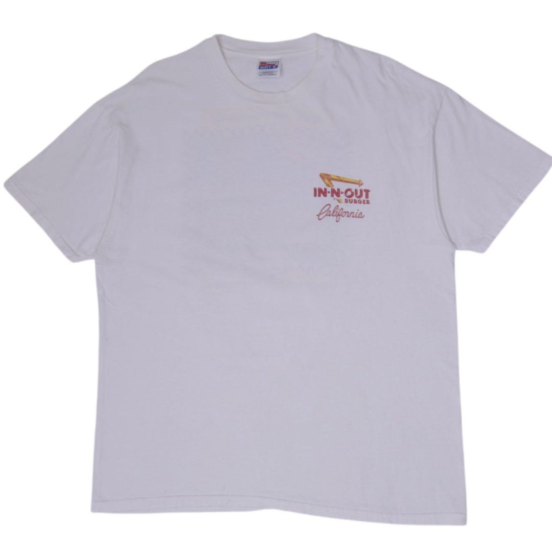 Vintage 1998 In-N-Out Burger 50th Anniversary T-Shirt Made in USA Size XL