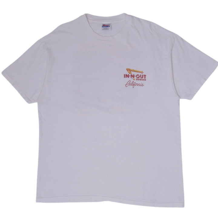 Vintage 1998 In-N-Out Burger 50th Anniversary T-Shirt Made in USA Size XL