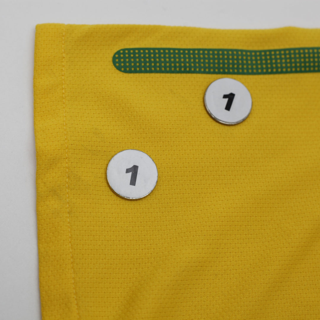 Mens 2010 Nike Brazil Home Football Jersey #10 Size L