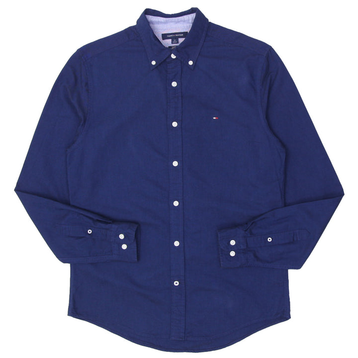 Mens Tommy Hilfiger Custom Fit Long Sleeved Shirt