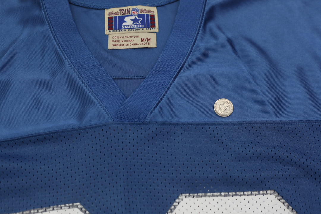 Vintage Starter NFL Detriot Lions Barry Sanders 20 Football Jersey Size M - Fashion Rerun Vintage Migration_Jersey