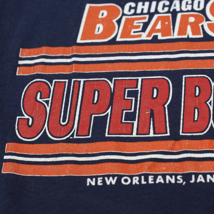 Vintage 1986 Signal Chicago Bears Super Bowl XX T Shirt Size S