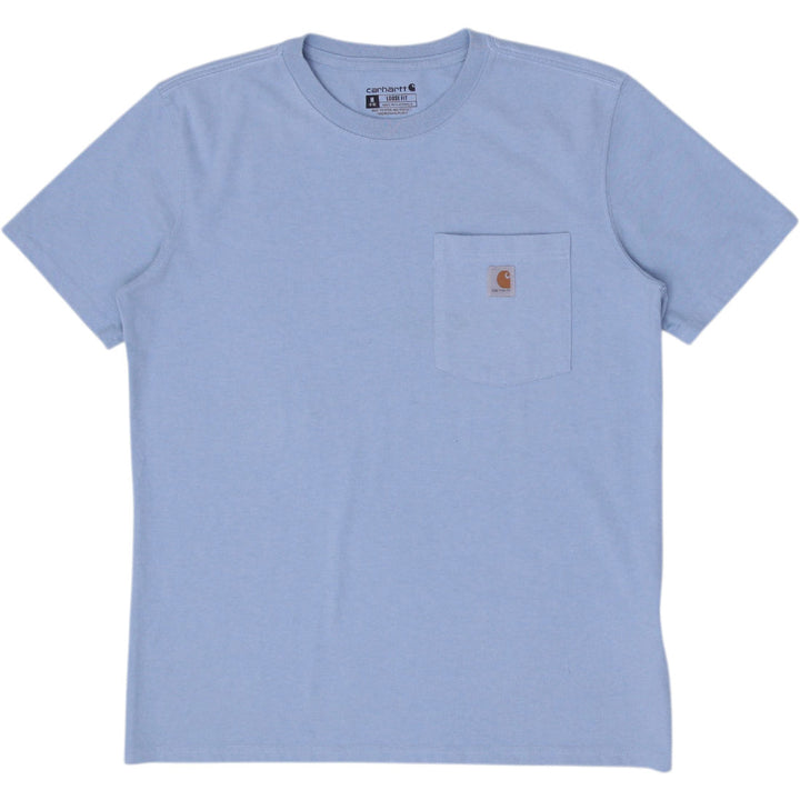 Ladies Carhartt K87-W Pocket Graphic Casual T-Shirt Size M (8-10)