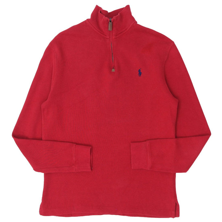Mens Polo Ralph Lauren Quarter Zip Mockneck  Sweater