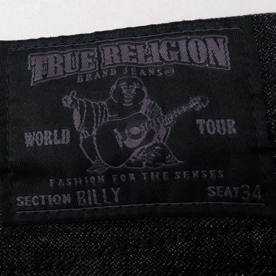 Y2K Mens True Religion Billy Made In USA Straight Leg Jeans