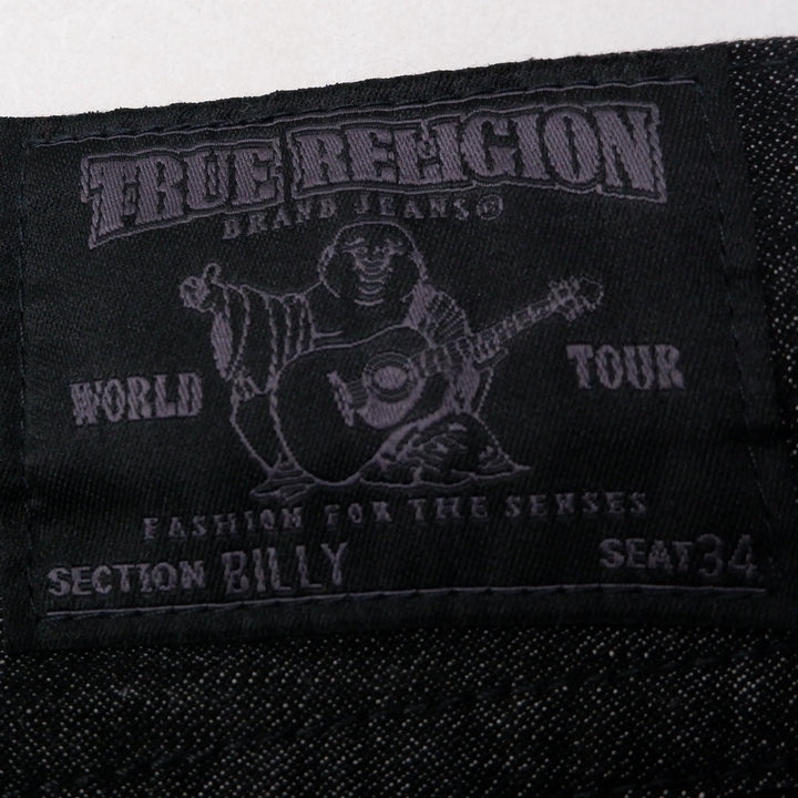Y2K Mens True Religion Billy Made In USA Straight Leg Jeans