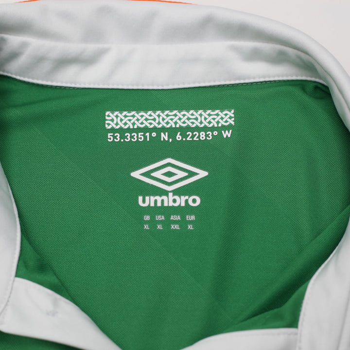 2016-2017 Umbro Republic of Ireland Football Jersey Size XL | Migration_Jerseys - Back View | Fashion Rerun