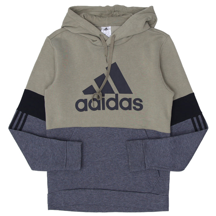 Mens Adidas Two Toned Pullover Hoodie - Fashion Rerun Vintage Migration_Sweaters