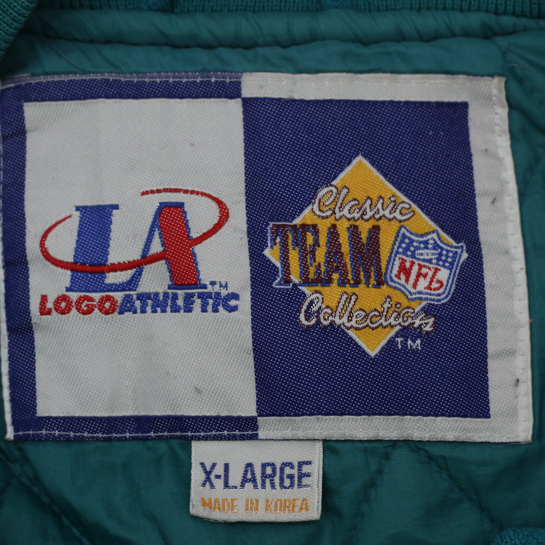 Vintage Logo Athletic NFL Miami Dolphins Varsity Wool Jacket XL - Fashion Rerun Vintage Migration_Jacket