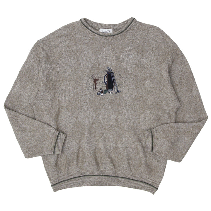 Vintage Arnold Palmer Golf Knit Sweater Size XL - Fashion Rerun Vintage Migration_Sweaters