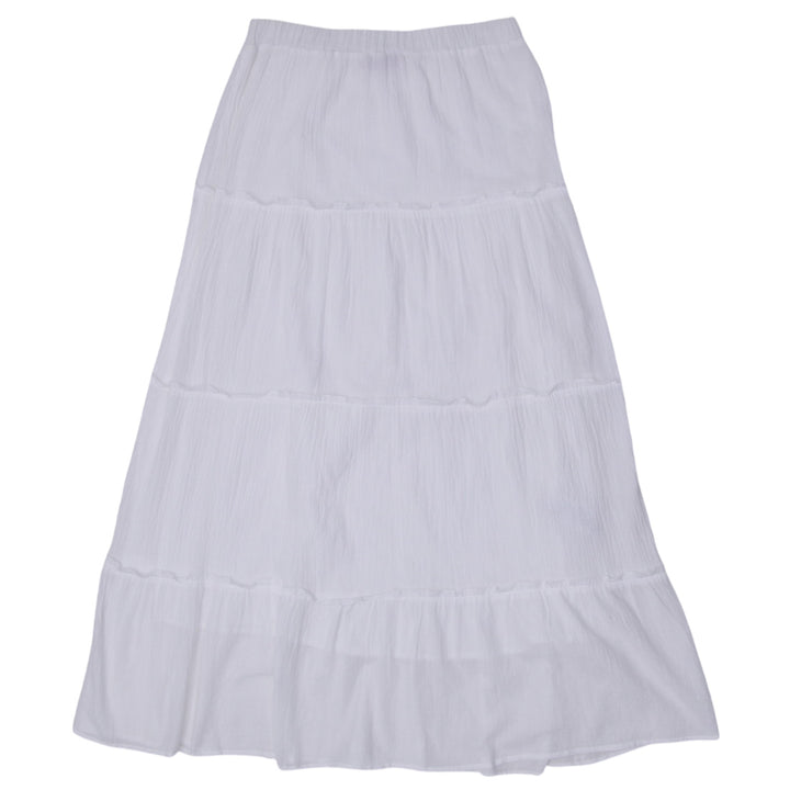 Y2K Ladies Edikted Long White Skirt
